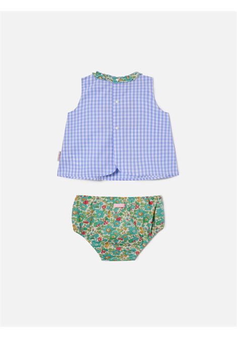 Completo con ricamo SAINT BARTH | ABB0002 ABBIE03254L COTTONVYC31BETSY56